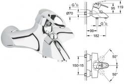 Grohe Chiara 32306 DN15 Смеситель 