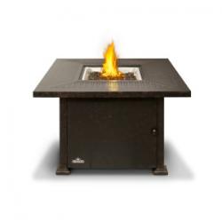 Патио Прямоугольный газовый уличный стол-камин Madrid-1