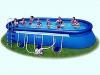 Bestway 56164 Каркасно-надувной овальный бассейн